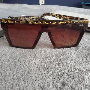 Quay Hindsight Brown Sunglasses